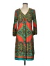 Madison Paisley Green Casual Dress Size M - photo 1