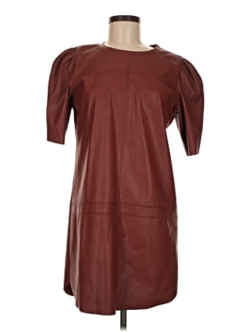 Lavender Brown Casual Dress (view 1)