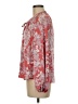 Evereve Red Long Sleeve Blouse Size M - photo 5