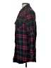 Matchstick Plaid Red Long Sleeve Blouse Size M - photo 5