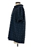 HOTOUCH 100% Polyester Polka Dots Blue Short Sleeve Blouse Size S - photo 5