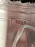 Sage the Label 100% Cotton Silver Jeans Size S - photo 4