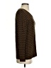 Chico's Brown Long Sleeve T-Shirt Size Sm (0) - photo 4