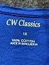 CW Classics 100% Cotton Blue Short Sleeve Top Size 1X - photo 7