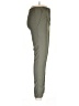 Love Tree Solid Green Casual Pants Size L - photo 4