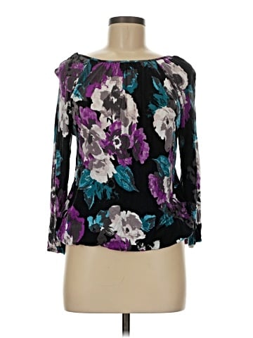Daisy Fuentes 3/4 Sleeve Blouse (view 1)