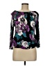 Daisy Fuentes 100% Rayon Black 3/4 Sleeve Blouse Size M - photo 1