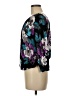 Daisy Fuentes 100% Rayon Black 3/4 Sleeve Blouse Size M - photo 5