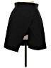 Alice + Olivia Solid Black Formal Skirt Size 2 - photo 1