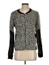Thakoon Addition Chevron-herringbone Gray Jacket Size 4 - photo 1