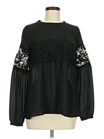 Harlowe & Graham Long Sleeve Blouse (view 1)