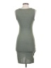 Leith Solid Gray Casual Dress Size XS - photo 2