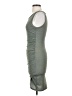Leith Solid Gray Casual Dress Size XS - photo 5