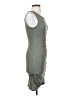 Leith Solid Gray Casual Dress Size XS - photo 4