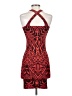 Bebe Graphic Red Cocktail Dress Size P - Sm - photo 2