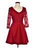B. Darlin Red Cocktail Dress Size 11 - 12 - photo 1