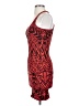 Bebe Graphic Red Cocktail Dress Size P - Sm - photo 5