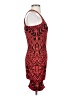 Bebe Graphic Red Cocktail Dress Size P - Sm - photo 4
