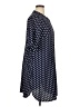Ellos 100% Polyester Polka Dots Blue Casual Dress Size 16 - photo 4