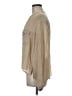 Maven West Tan Long Sleeve Blouse Size M - photo 5