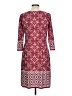Wisp Paisley Burgundy Casual Dress Size 10 (petite) - photo 2