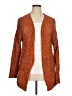 Cozy Casuals 100% Polyester Orange Cardigan Size 1X - 2X - photo 1