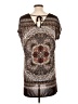 Unbranded Paisley Brown Casual Dress Size L (estimated) - photo 2