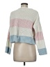 Blue Rain 100% Polyester Color Block White Pullover Sweater Size M - photo 2
