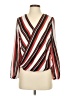 BCX 100% Polyester Red Long Sleeve Blouse Size S - photo 1
