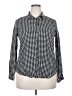 Big Dart Houndstooth Black Long Sleeve Button-Down Shirt Size EU 52 / US 22 - photo 1