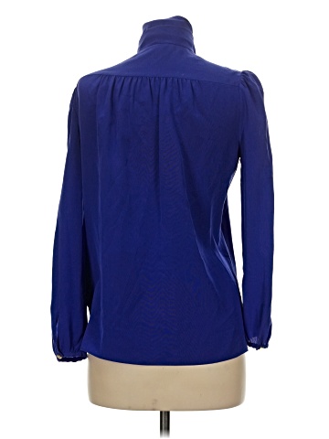Juicy Couture Long Sleeve Silk Top (view 2)
