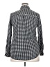 Big Dart Houndstooth Black Long Sleeve Button-Down Shirt Size EU 52 / US 22 - photo 2