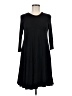 Rolla Coster Solid Black Casual Dress Size M - photo 1