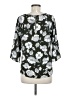 Papermoon 100% Polyester Gray 3/4 Sleeve Blouse Size M (petite) - photo 2