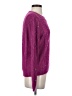 Ann Taylor LOFT Argyle Purple Pullover Sweater Size S - photo 4