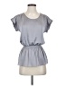 Express 100% Polyester Gray Short Sleeve Top Size XS - photo 1