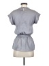 Express 100% Polyester Gray Short Sleeve Top Size XS - photo 2