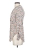 Maeve 100% Rayon Polka Dots Ivory Long Sleeve Blouse Size 0 - photo 5