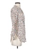 Maeve 100% Rayon Polka Dots Ivory Long Sleeve Blouse Size 0 - photo 4