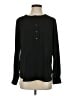 Ann Taylor LOFT Black Long Sleeve Blouse Size XS - photo 1