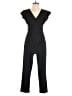 DKNY Solid Black Jumpsuit Size 4 - photo 1