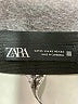 Zara Houndstooth Gray Casual Pants Size XS - photo 4
