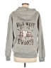 Unbranded 100% Polyester Gray Pullover Hoodie Size M - photo 2