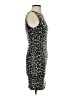 Aqua Animal Print Gray Cocktail Dress Size XS - photo 4