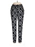 Iris Los Angeles Print Black Casual Pants Size L - photo 1