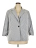 Jones Studio Stripes Gray Blazer Size 20 - photo 1