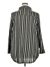 Lularoe Stripes Gray 3/4 Sleeve Blouse Size 2X - photo 2