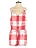 Old Navy 100% Cotton Plaid Red Romper Size XS - photo 1