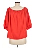 Vince Camuto 100% Polyester Red 3/4 Sleeve Blouse Size M - photo 2