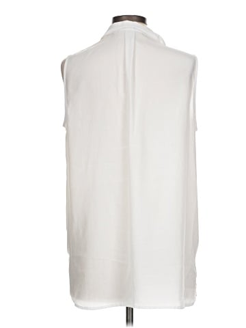 MICHAEL Michael Kors Sleeveless Button-Down Shirt (view 2)
